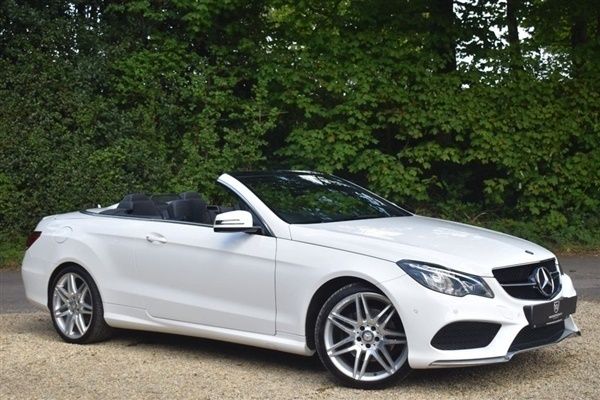 White Used 2016 Mercedes E220 AMG line Cabriolet | £14,995 (Fair price) - Image 1/1
