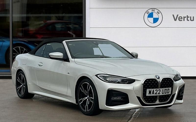 Used BMW 420 M Sport 190 HP (139 kW) 2022 White Cabriolet