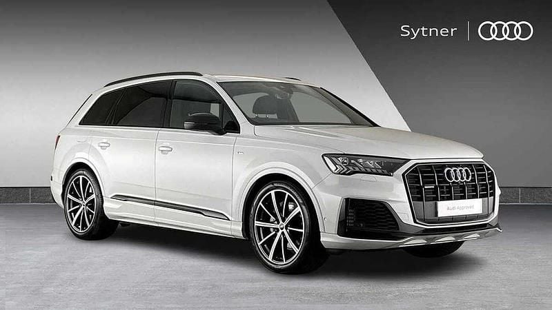 White Used 2024 Audi Q7 S-Line SUV | £49,000 (A bit pricey) - Image 1/4