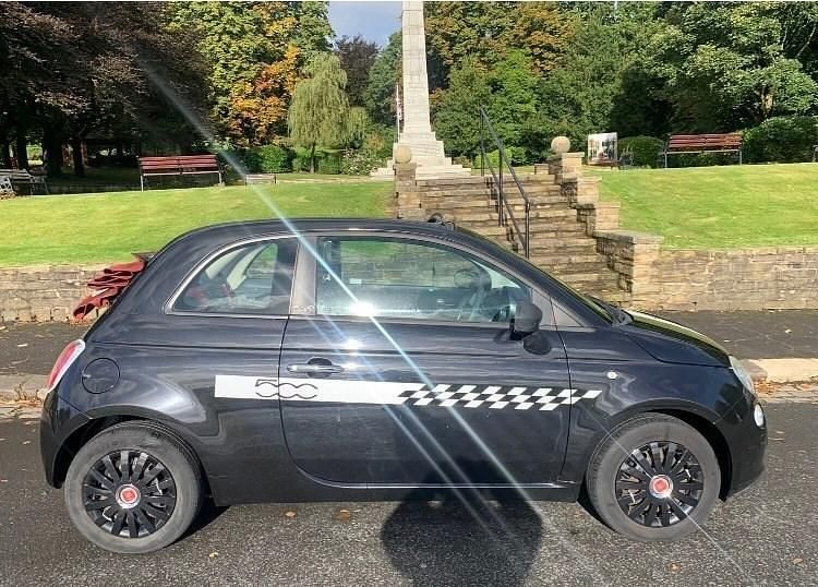 Used Fiat 500 Pop 69 HP (50 kW) 2012 Black Cabriolet