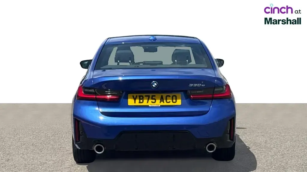 Used BMW 330e M Sport 292 HP (214 kW) 2025 Portimao blue Sedan