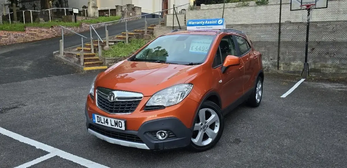 Used Vauxhall Mokka 115 HP (84 kW) 2014 Orange SUV