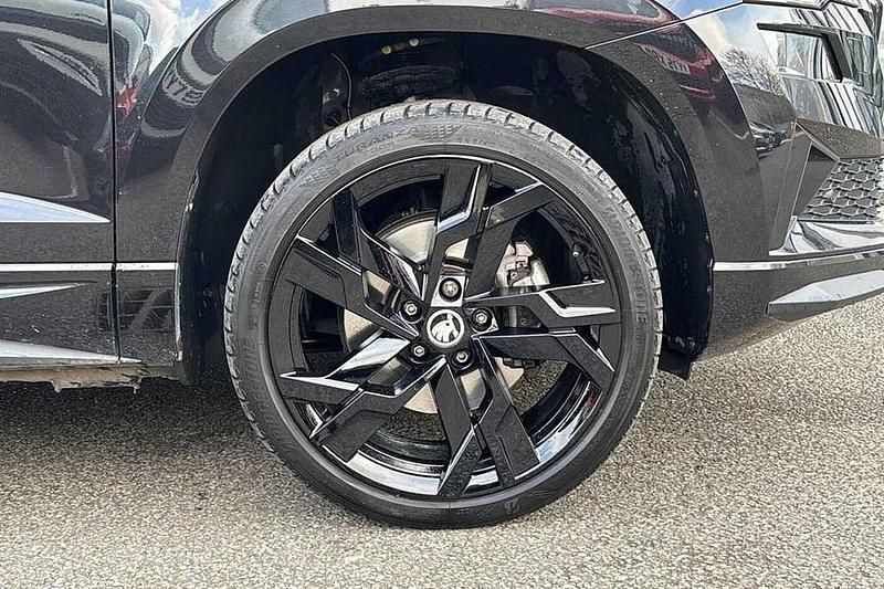 Used Skoda Karoq SportLine 150 HP (110 kW) 2023 Black magic pearl effect SUV