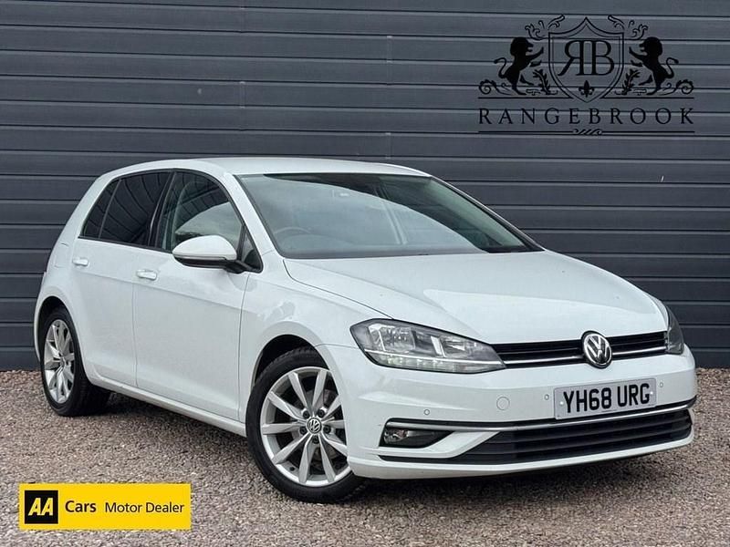 White Used 2018 VW Golf VII GT Hatchback | £8,999 (Good price) - Image 1/3