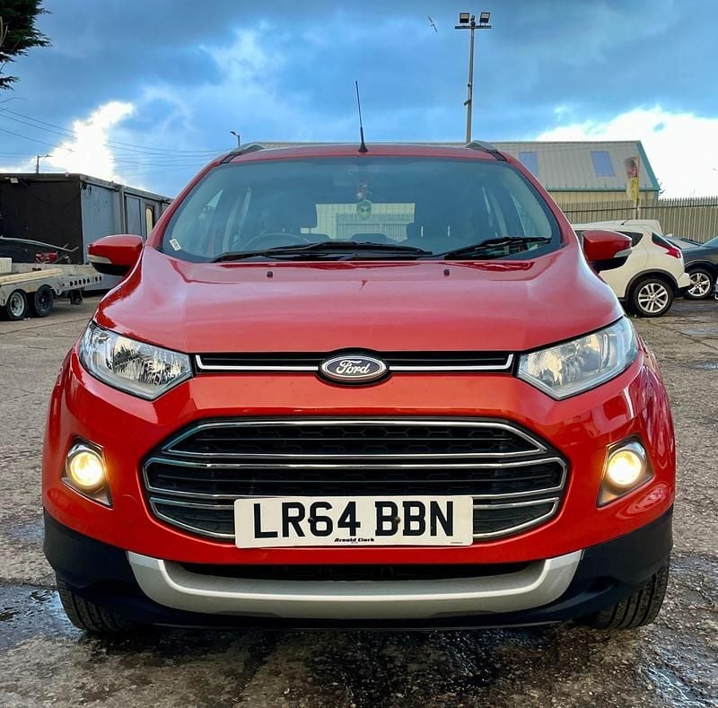 Used Ford Ecosport Titanium 2014 Red SUV