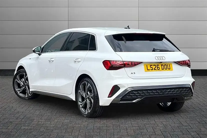 New Audi A3 S-Line 116 HP (85 kW) 2026 Arkona white