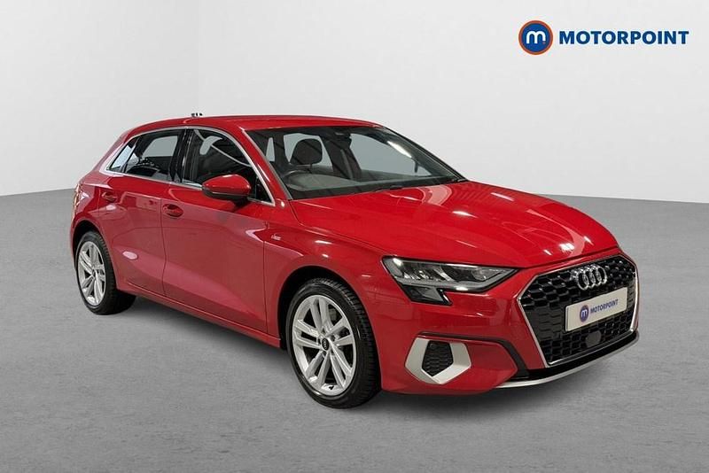 Red Used 2021 Audi A3 Sport Hatchback | £16,999 (Good price) - Image 1/4