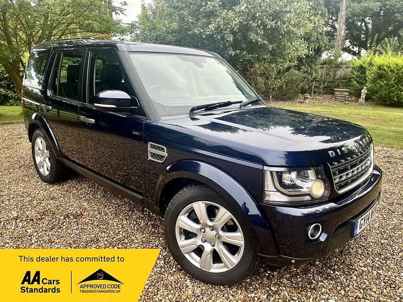 Blue Used 2014 Land Rover Discovery 4 SUV | £12,995 (A bit pricey) - Image 1/3