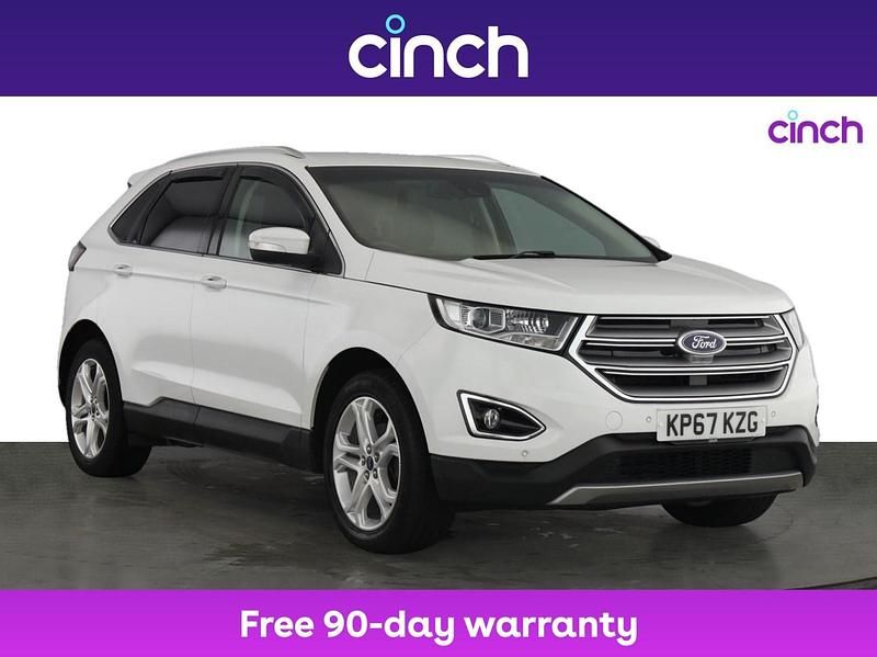 White Used 2017 Ford Edge Titanium SUV | £14,299 (Fair price) - Image 1/3