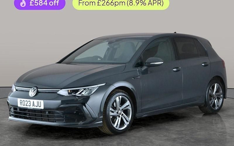 Used VW Golf VIII R-line 150 HP (110 kW) 2023 Grey Hatchback