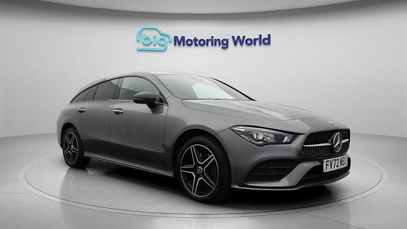 Used Mercedes CLA250e Shooting Brake AMG line 2023 Grey Estate