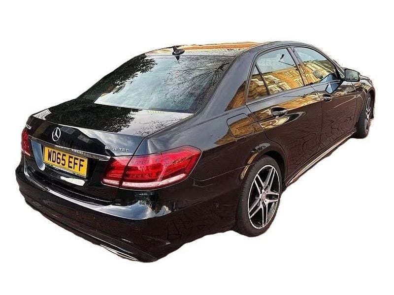 Used Mercedes E220 AMG 2015 Black Sedan