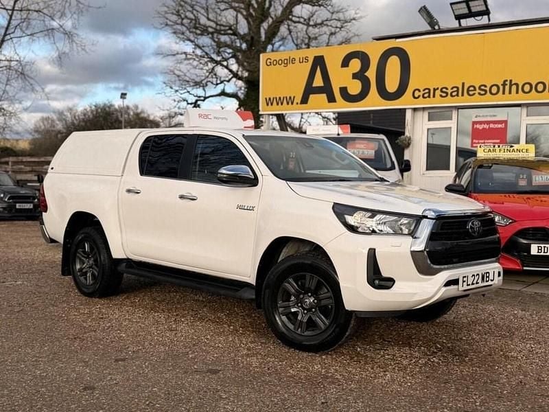 Used Toyota HiLux 2022 White Pickup