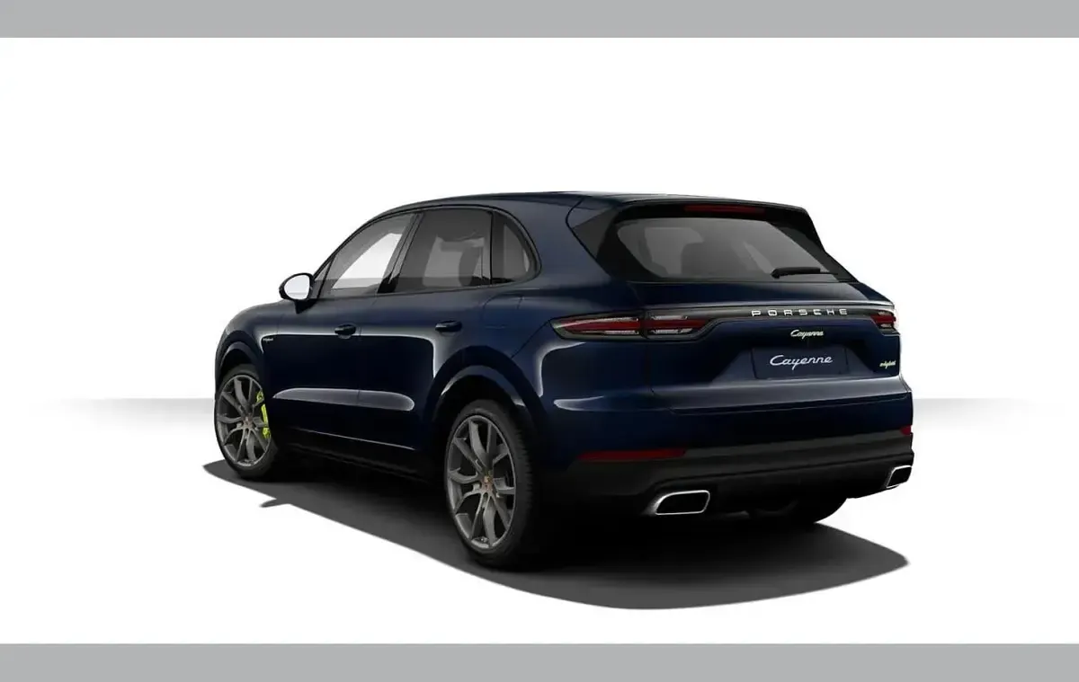 Used Porsche Cayenne E-Hybrid 456 HP (335 kW) 2018 Blue SUV