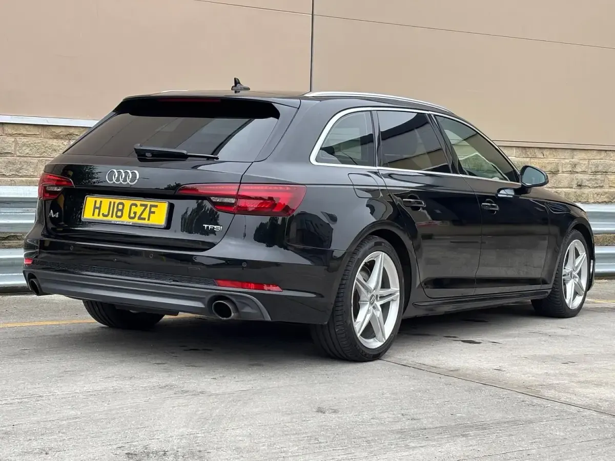 Used Audi A4 S-Line 2018 Black Estate