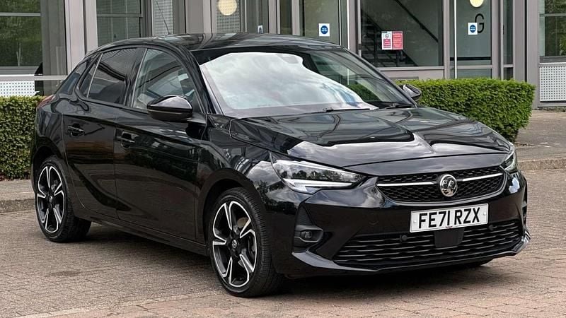 Black Used 2021 Vauxhall Corsa SRi Hatchback | £6,990 (Good price) - Image 1/4
