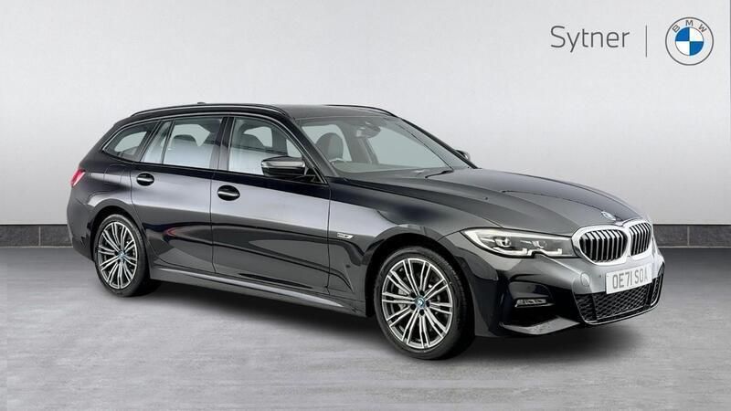 Black Used 2022 BMW 330e M Sport Estate | £24,490 (Super price) - Image 1/4