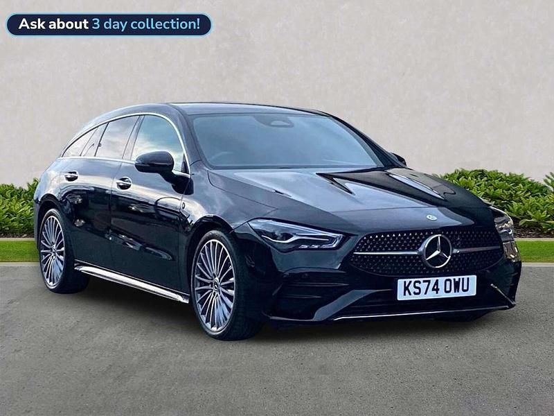 Used Mercedes CLA220 AMG Line Premium 190 HP (139 kW) 2024 Black Sedan