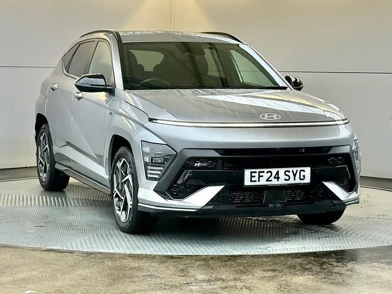 Used Hyundai Kona N Line 198 HP (145 kW) 2024 Silver SUV