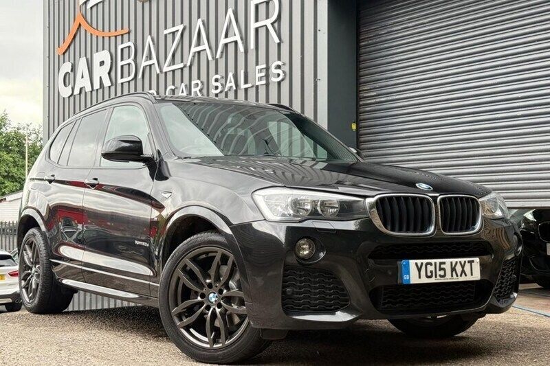 Black Used 2015 BMW X3 M Sport SUV | £10,591 (Fair price) - Image 1/1