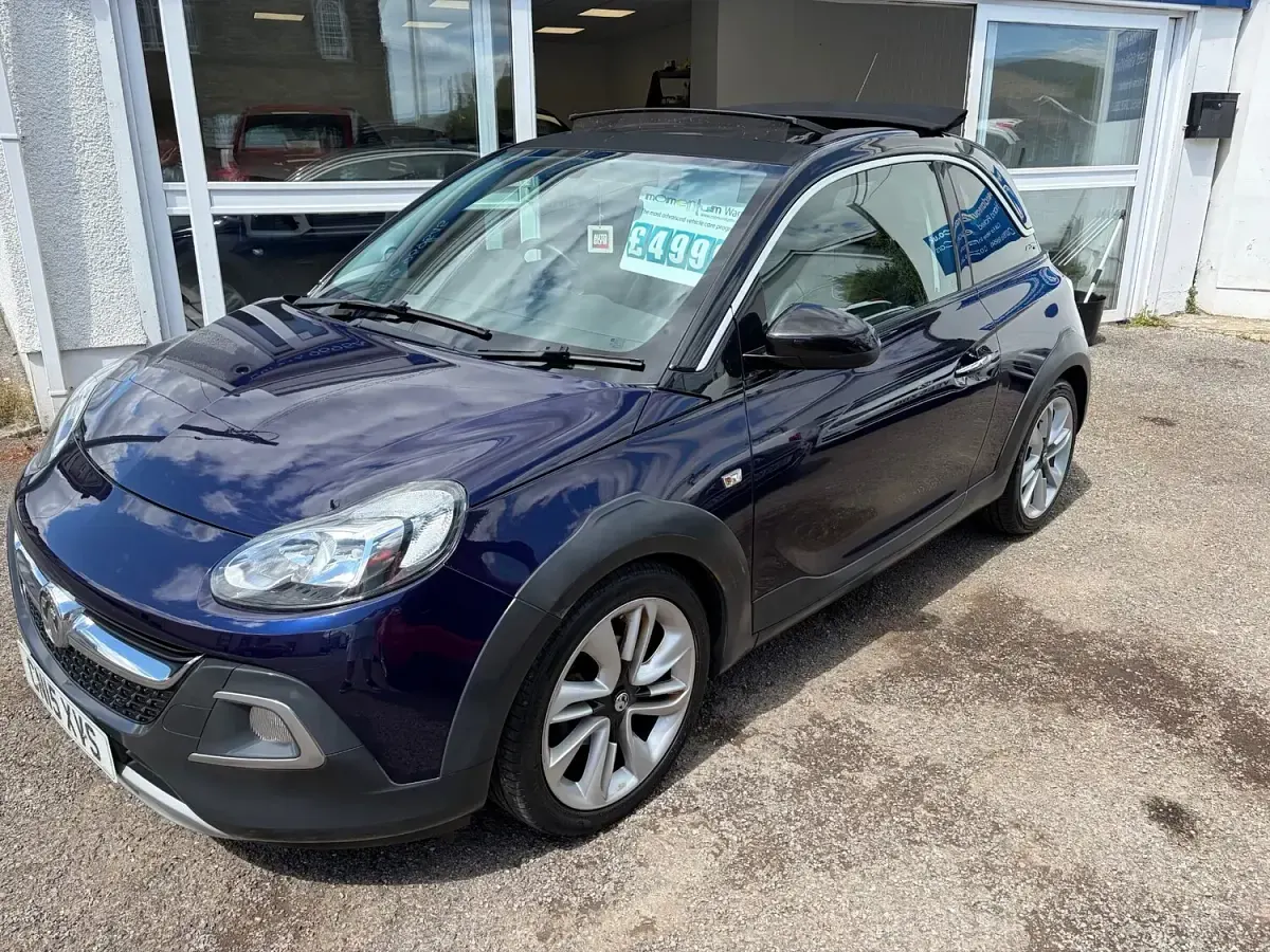 Used Vauxhall Adam Rocks 2015 Blue Hatchback