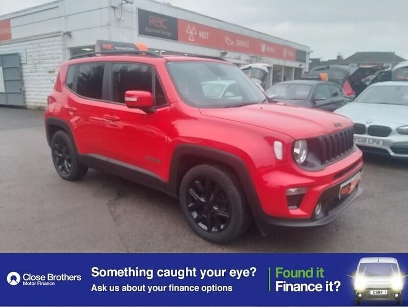 Used Jeep Renegade Night Eagle 120 HP (88 kW) 2020 Red SUV