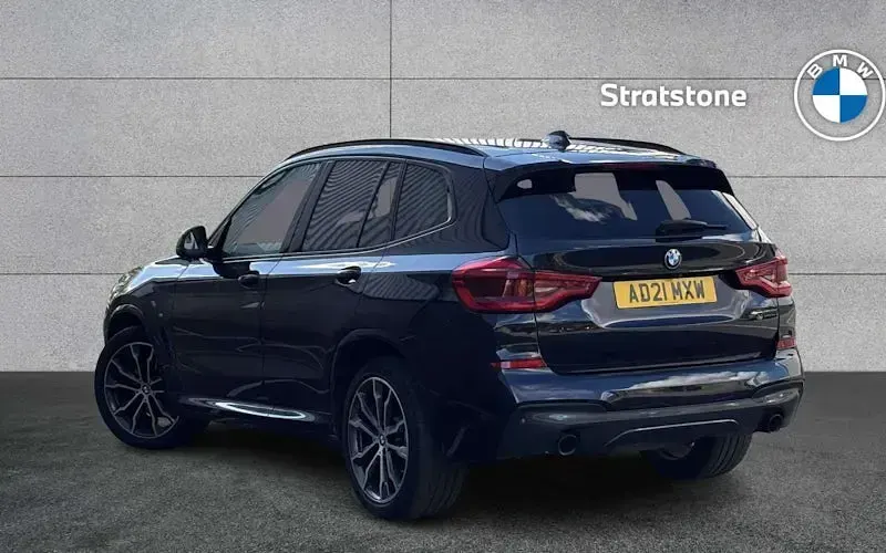 Used BMW X3 M Sport 190 HP (139 kW) 2021 Black SUV
