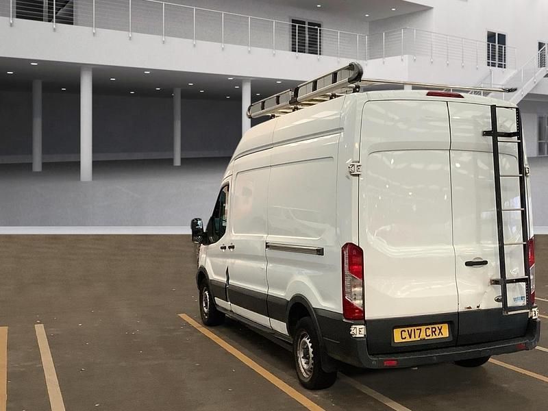 Used Ford Transit 130 HP (95 kW) 2017 White Van
