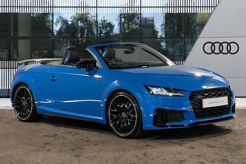 Blue Used 2020 Audi TT Roadster Black Edition Cabriolet | £32,999 (Expensive) - Image 1/4