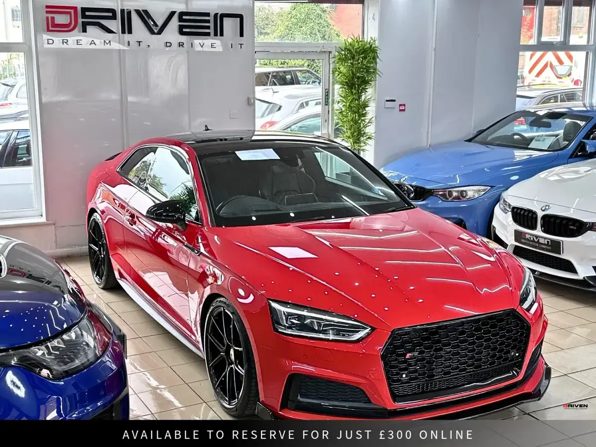 Used Audi A5 Business 450 HP (330 kW) 2017 Red Coupe