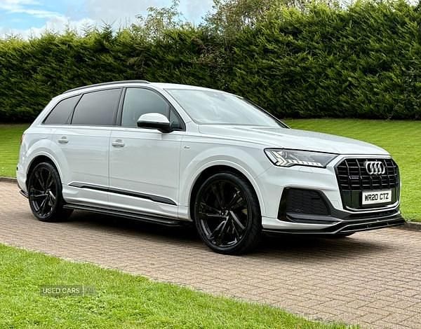 Used Audi Q7 S-Line 286 HP (210 kW) 2020 White SUV