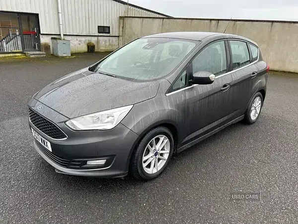 Usado Ford C-MAX Zetec 120 HP (88 kW) 2017 Cinzento Monovolume
