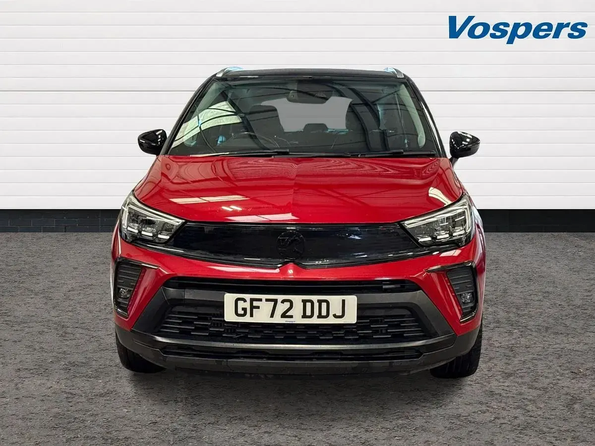 Used Vauxhall Crossland Ultimate 110 HP (80 kW) 2022 Red SUV
