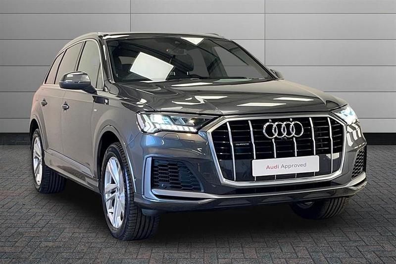 Used Audi Q7 S-Line 340 HP (250 kW) 2023 Daytona grey SUV