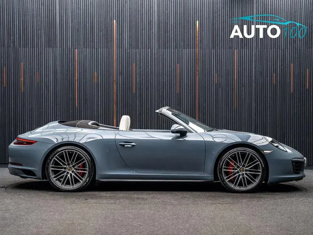 Used Porsche 911 Carrera Cabriolet 2017 Blue Cabriolet
