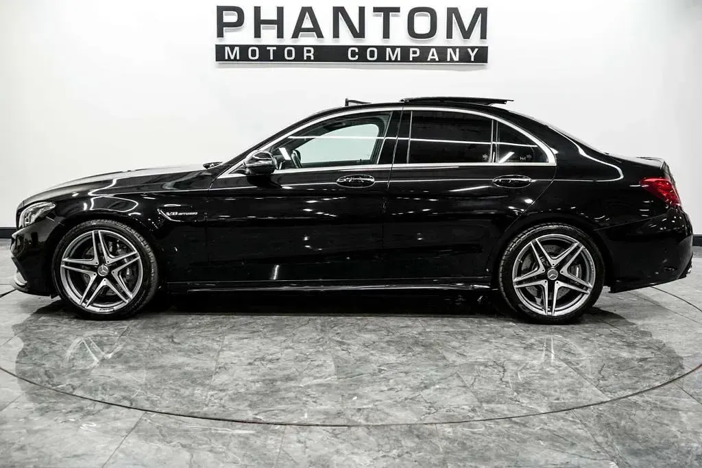 Used Mercedes C63 AMG Premium 476 HP (350 kW) 2016 Black Sedan
