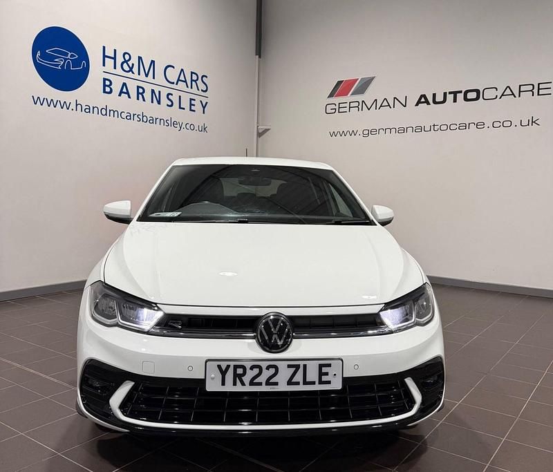 Used VW Polo R-line 95 HP (69 kW) 2022 White Hatchback