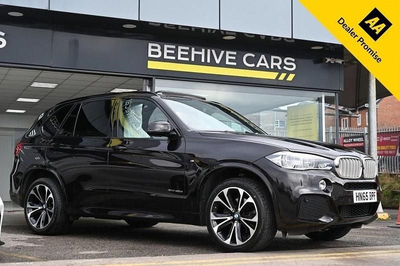 Black Used 2015 BMW X5 M Sport SUV | £19,450 (Fair price) - Image 1/4