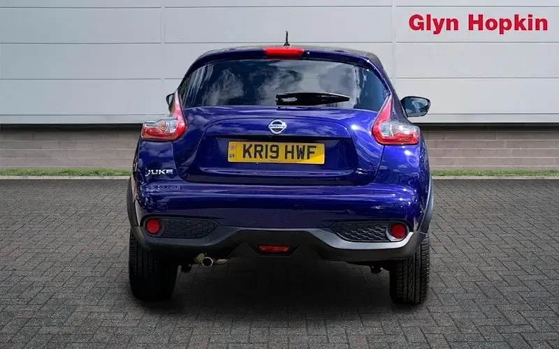 Used Nissan Juke Tekna 113 HP (83 kW) 2019 Blue SUV