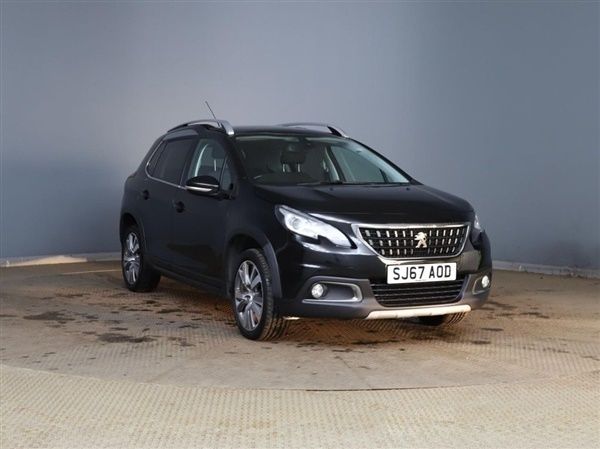 Black Used 2017 Peugeot 2008 Allure SUV | £5,490 (Fair price) - Image 1/1