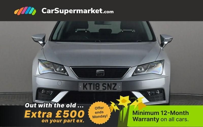 Used Seat Leon SE Dynamic 116 HP (85 kW) 2018 Silver Estate