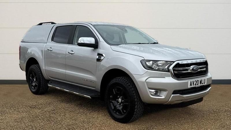 Silver Used 2020 Ford Ranger Limited Pickup | £13,095 (Good price) - Image 1/4