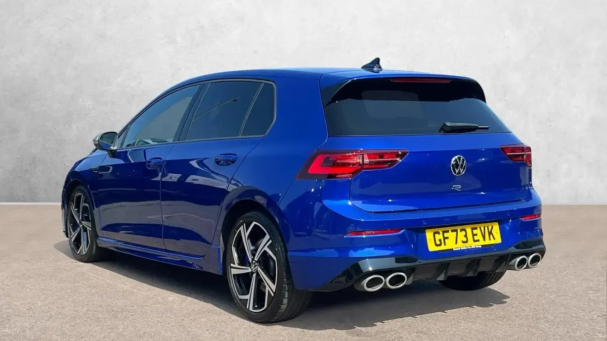 Used VW Golf VIII R 320 HP (235 kW) 2023 Blue Hatchback