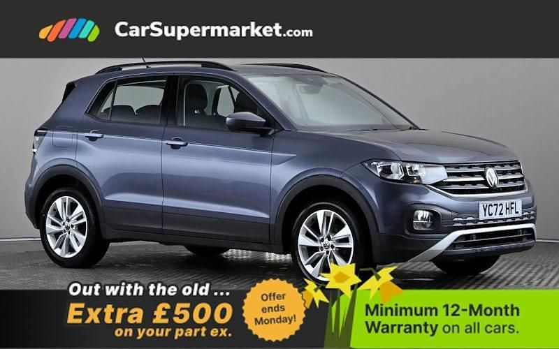 Used VW T-Cross SE 110 HP (80 kW) 2022 Grey SUV
