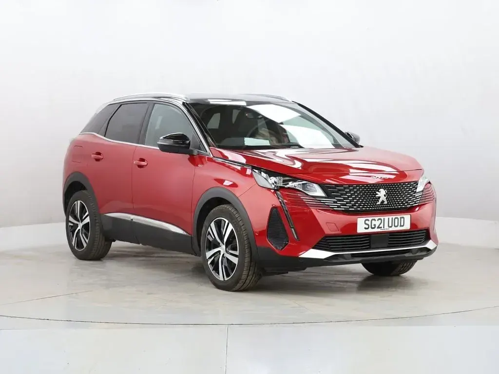 Used Peugeot 3008 GTi 131 HP (96 kW) 2021 Red SUV