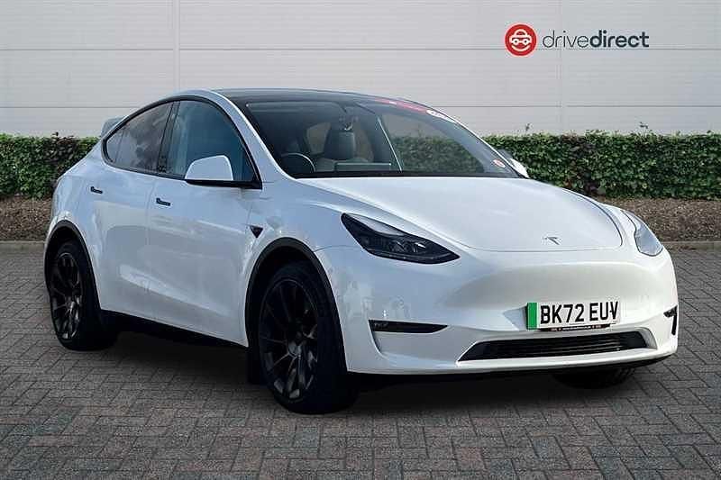 White Used 2022 Tesla Model Y Long Range AWD SUV | £21,750 (Fair price) - Image 1/4