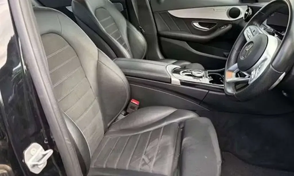 Used Mercedes C220 AMG line 194 HP (142 kW) 2019 Black Sedan
