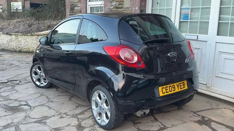 Used Ford Ka Zetec 2009 Black Hatchback