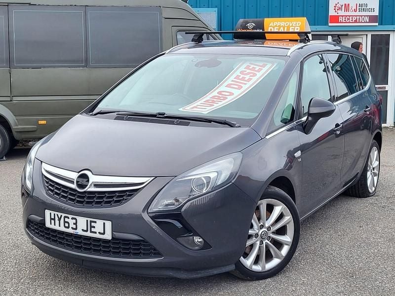 Used Vauxhall Zafira 2013 Grey MPV