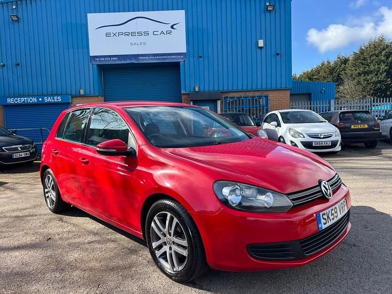 Used VW Golf VI SE 2009 Red Hatchback